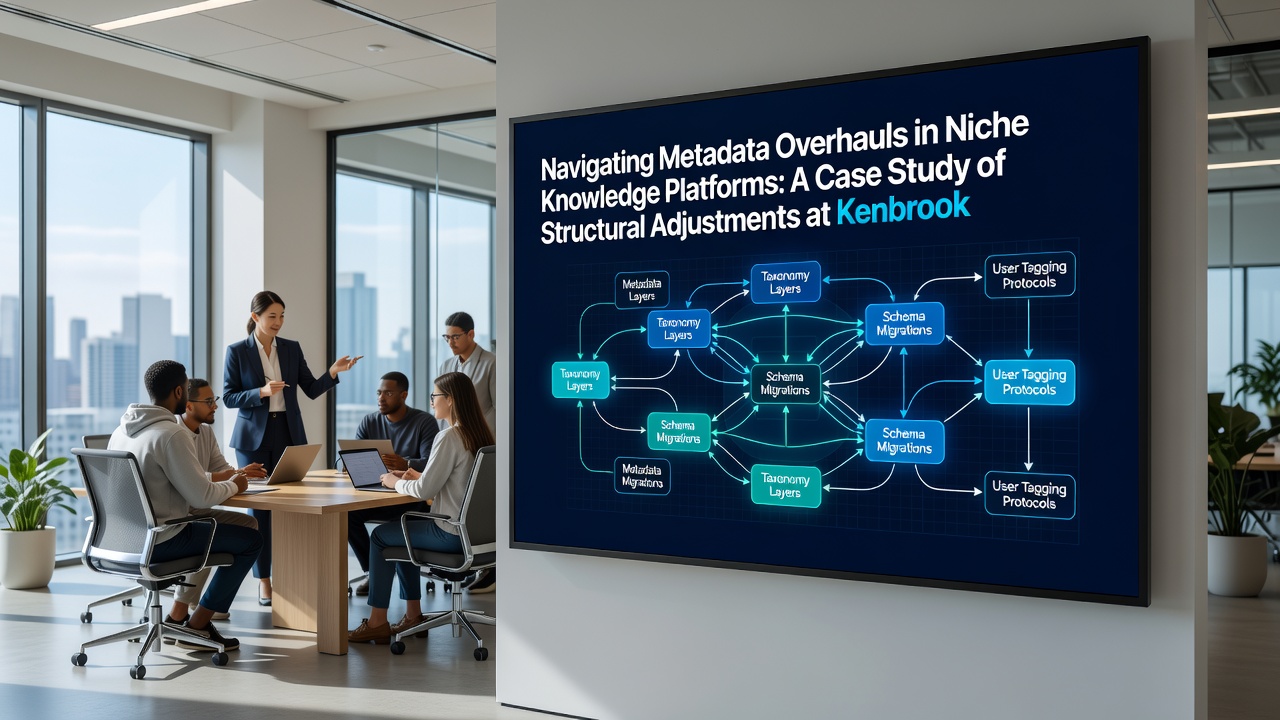 Navigating Metadata Overhauls in Niche Knowledge Platforms: A Case Study of Structural Adjustments at Kenbrook